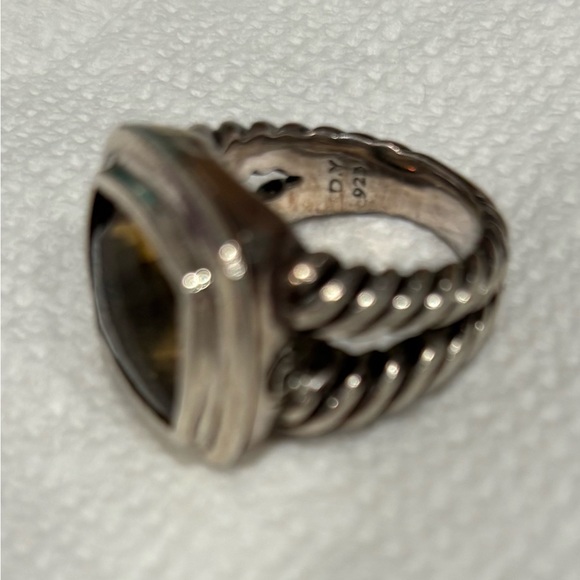 David Yurman Albion 11mm Lemon Citrine ring - Picture 8 of 8